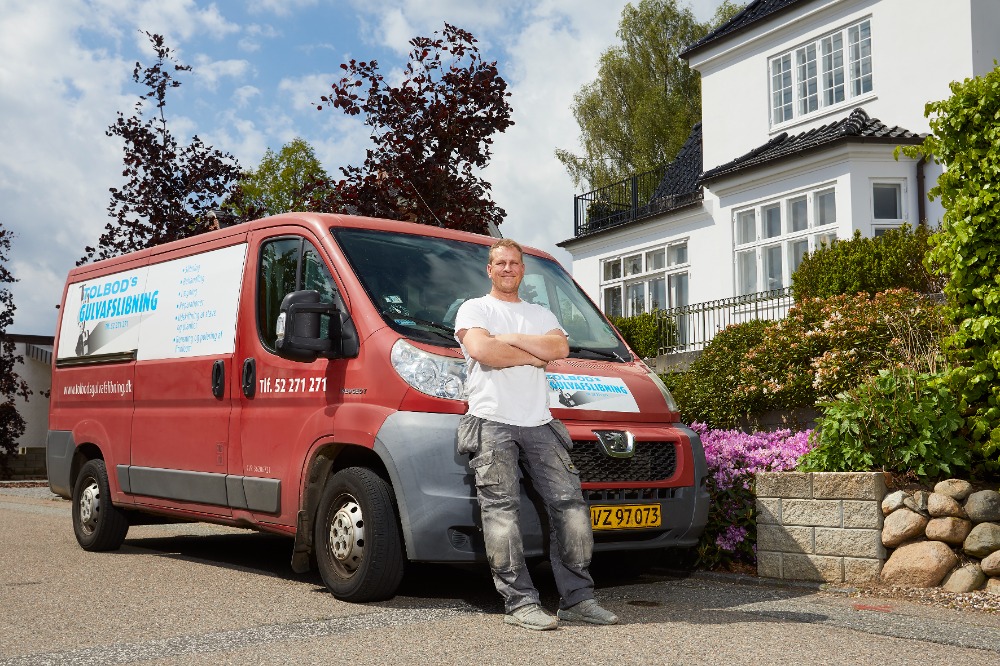 Kim Tolbod – indehaver af Tolbods Gulvafslibning